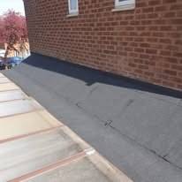 Built-Up Felt Roofing work personally completed by Harris Roof Systems