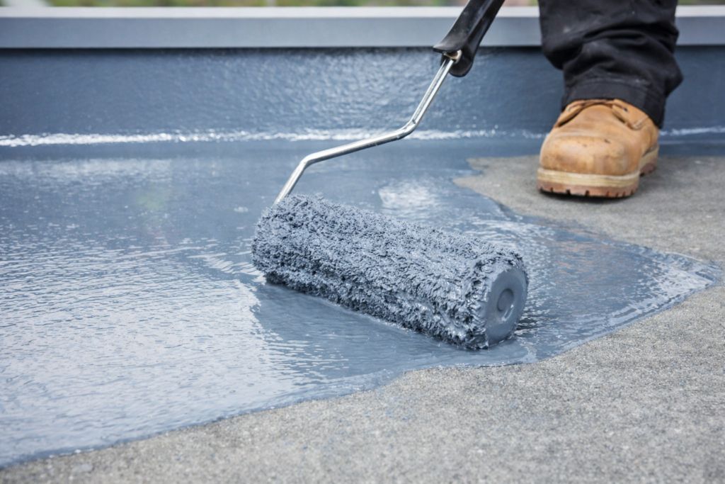 Liquid roofing system example 5