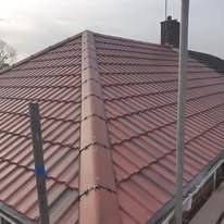 Completed tiled roof personally completed by Harris Roof Systems