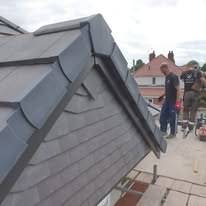 Completed tiled roof personally completed by Harris Roof Systems