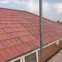 Completed tiled roof personally completed by Harris Roof Systems