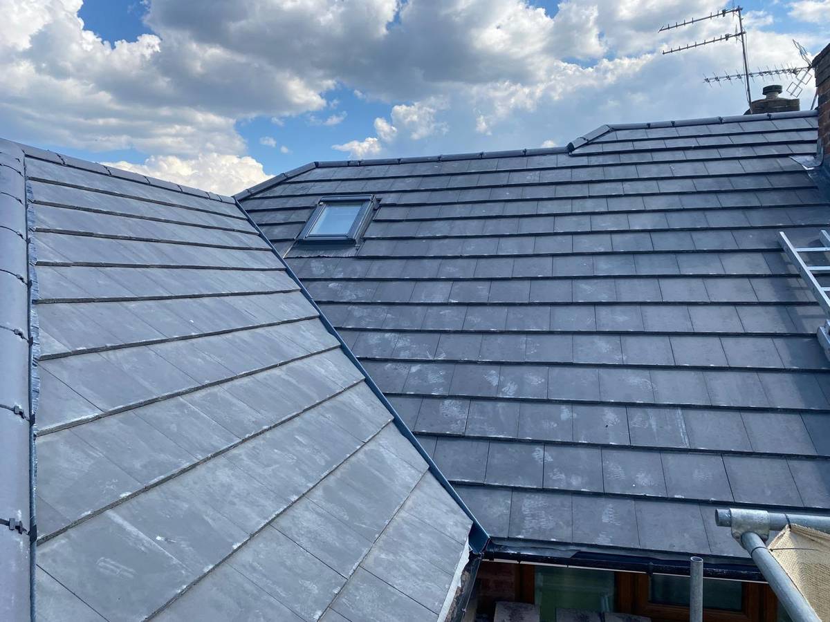 Tiled Roofing work personally completed by Harris Roof Systems