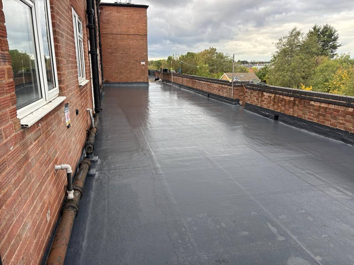 Genuine roofing work personally completed by the roofer behind Harris Roof Systems