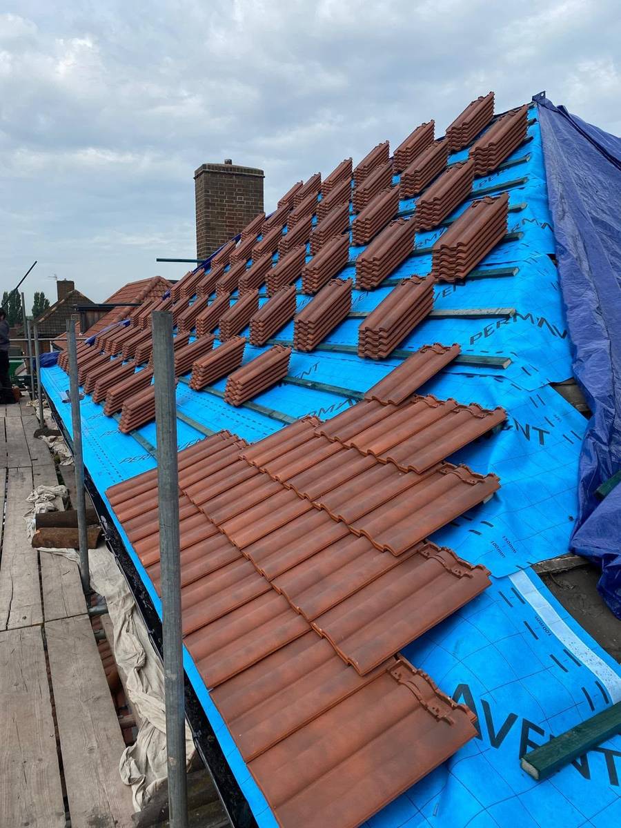 Genuine roofing work personally completed by the roofer behind Harris Roof Systems